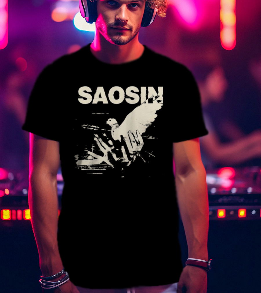 SAOSIN Bird Imagery Vintage Style T-Shirt