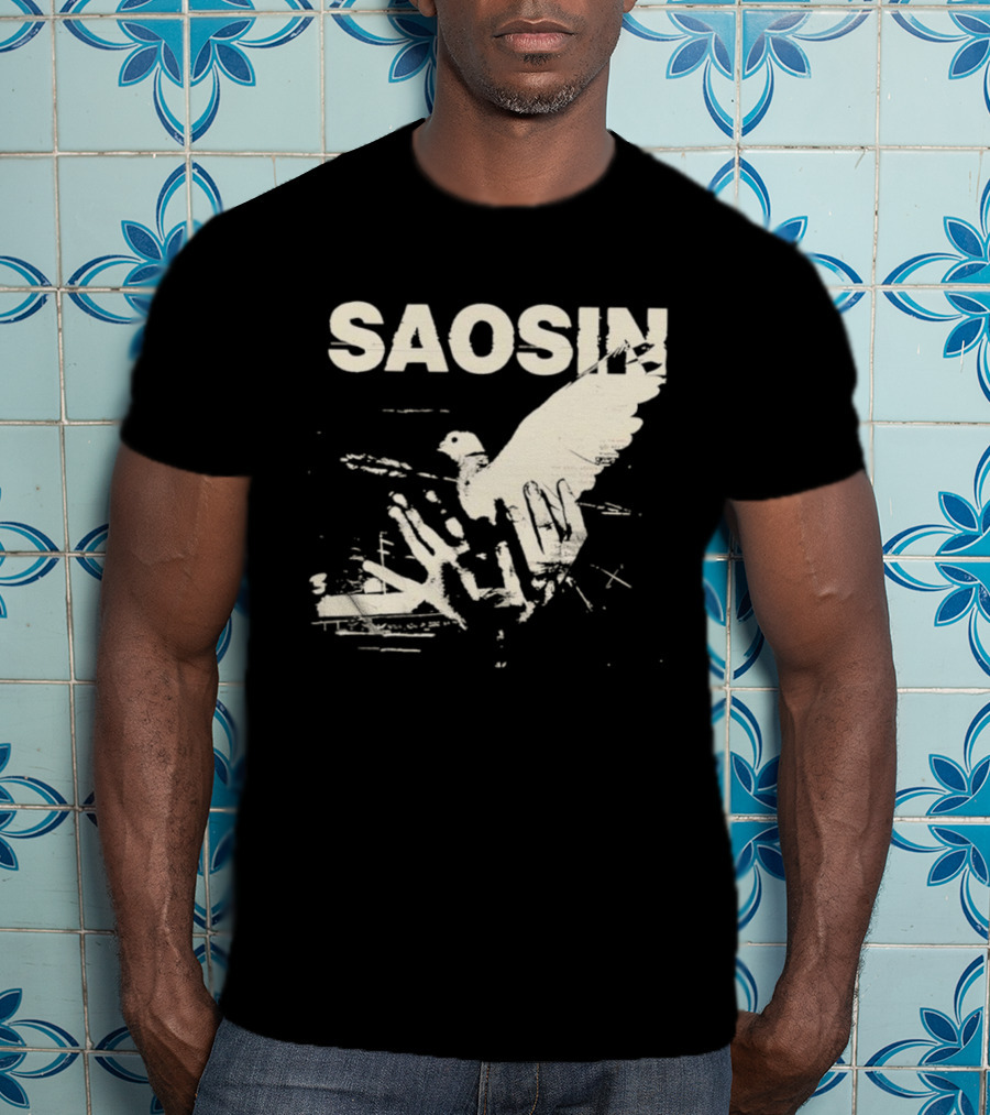 SAOSIN Bird Imagery Vintage Style T-Shirt