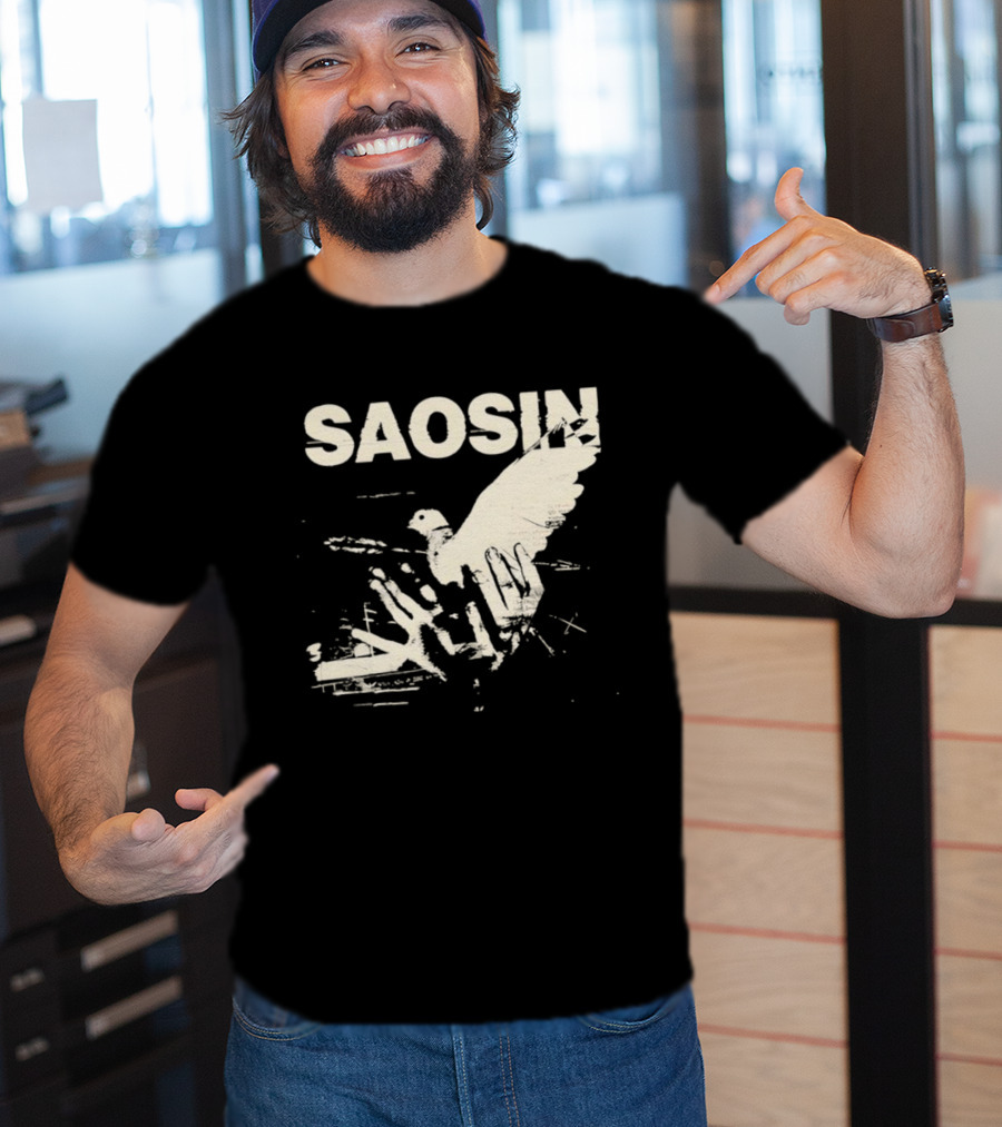 SAOSIN Bird Imagery Vintage Style T-Shirt