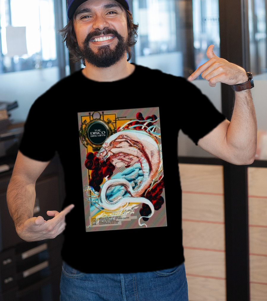 The Disco Biscuits Nov 8 2025 Washington DC Concert Event Snake Art T-Shirt
