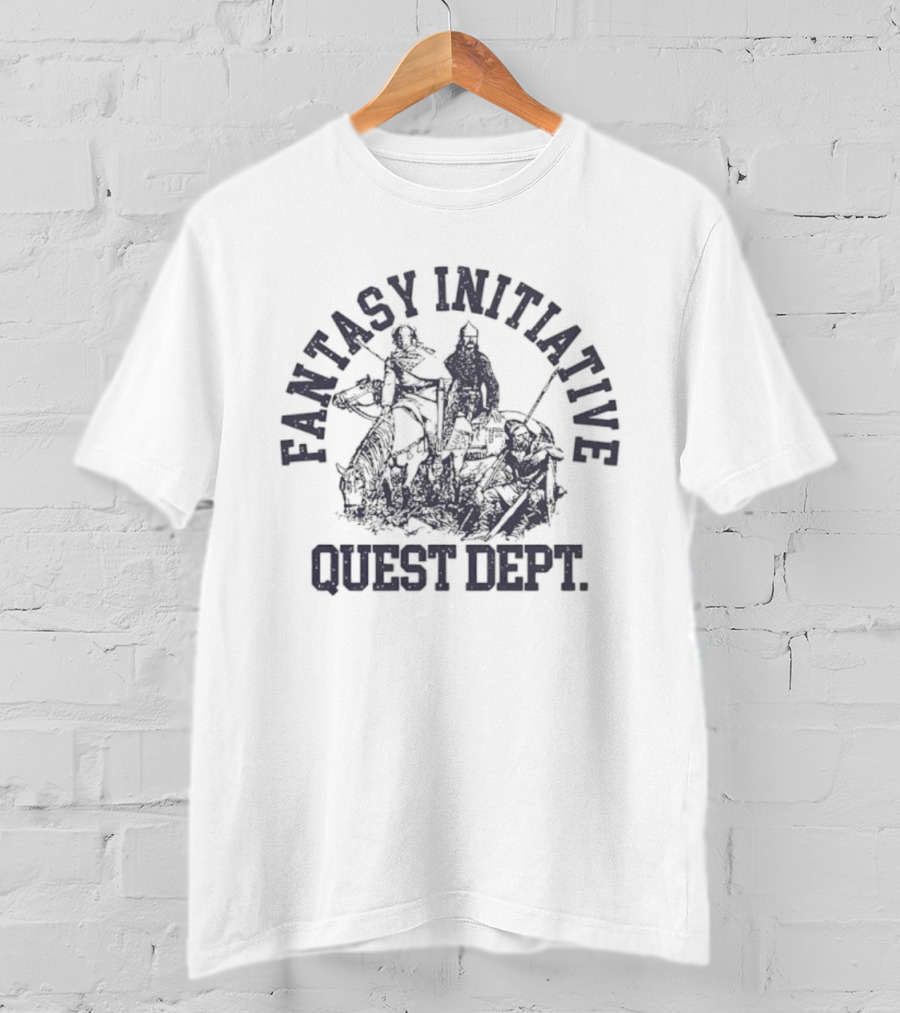 Fantasy Initiative Quest Dept Roleplaying Adventure T-Shirt