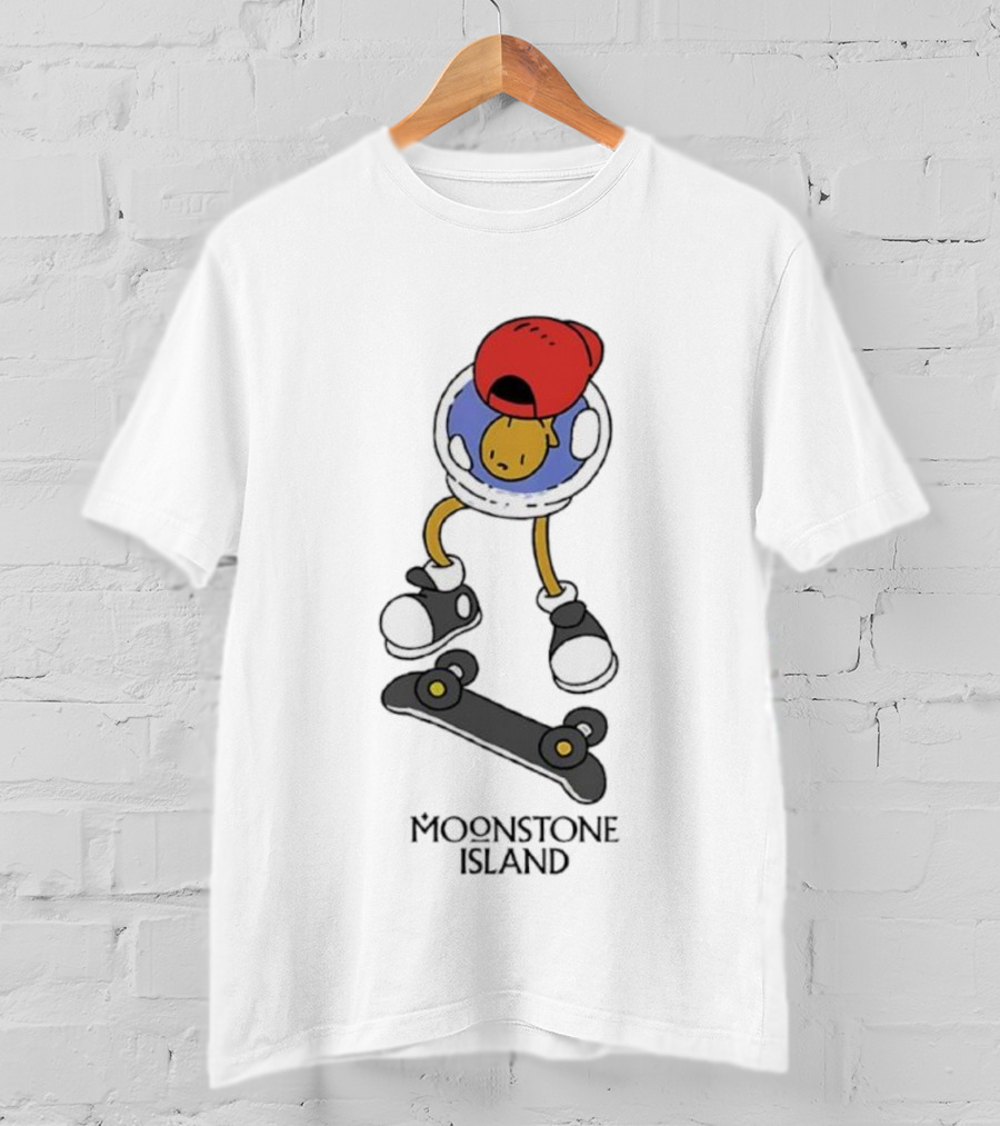 Moonstone Island SRG Video Game Character Skater T-Shirt
