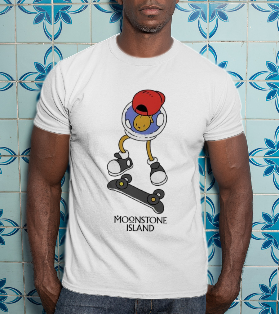 Moonstone Island SRG Video Game Character Skater T-Shirt