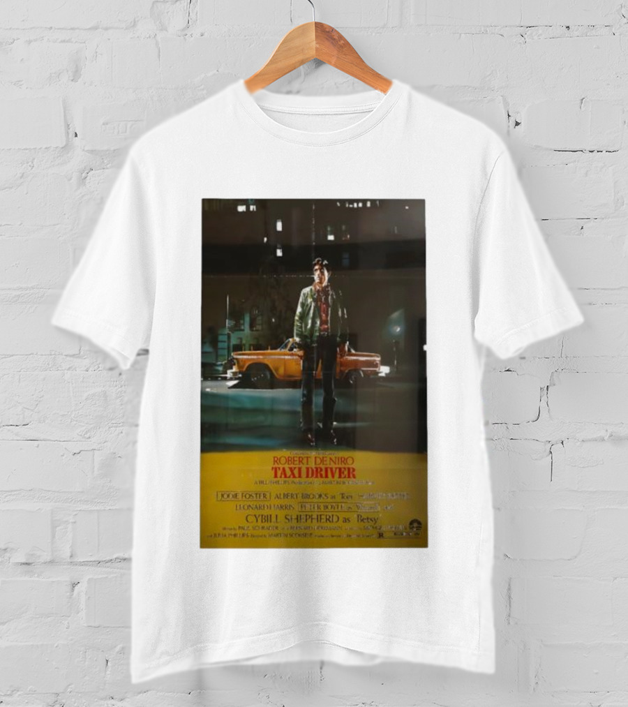 The Film Robert De Niro Taxi Driver 1976 Jodie Foster Albert Brooks Cybill Shepherd Martin Scorsese T-Shirt