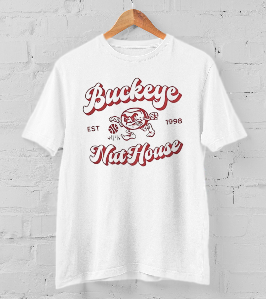 Buckeye Nut House Est 1998 Crossing Basketball T-Shirt