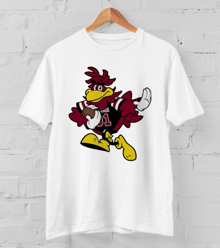 University Of South Carolina Cocky 01 Football Mascot T-Shirt