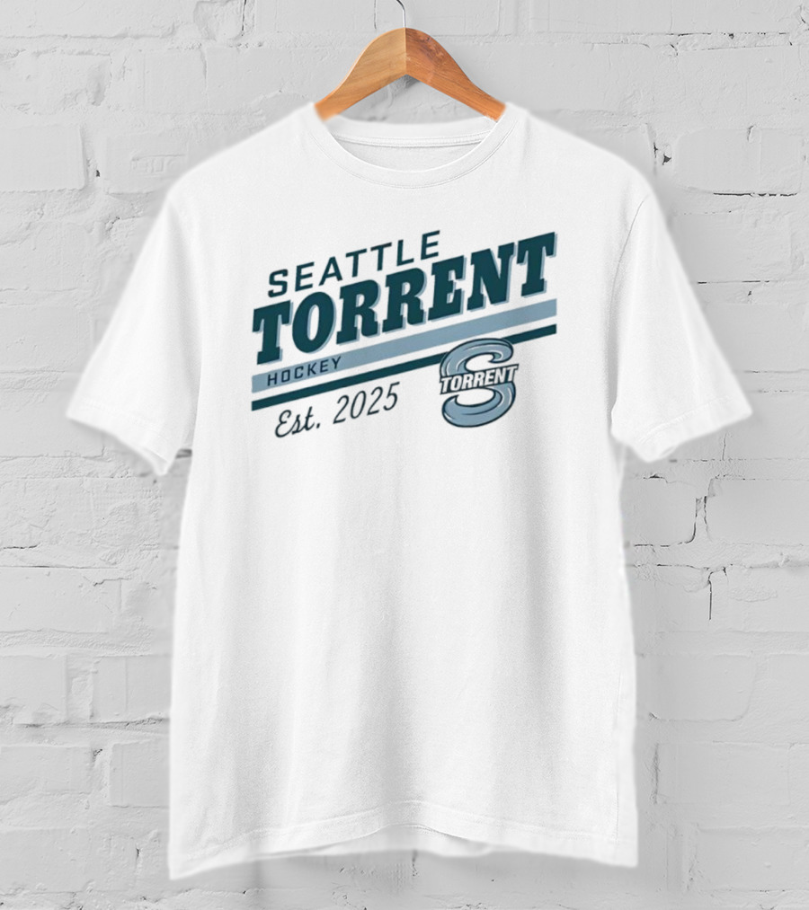 Seattle Torrent Hockey Est 2025 S Logo T-Shirt