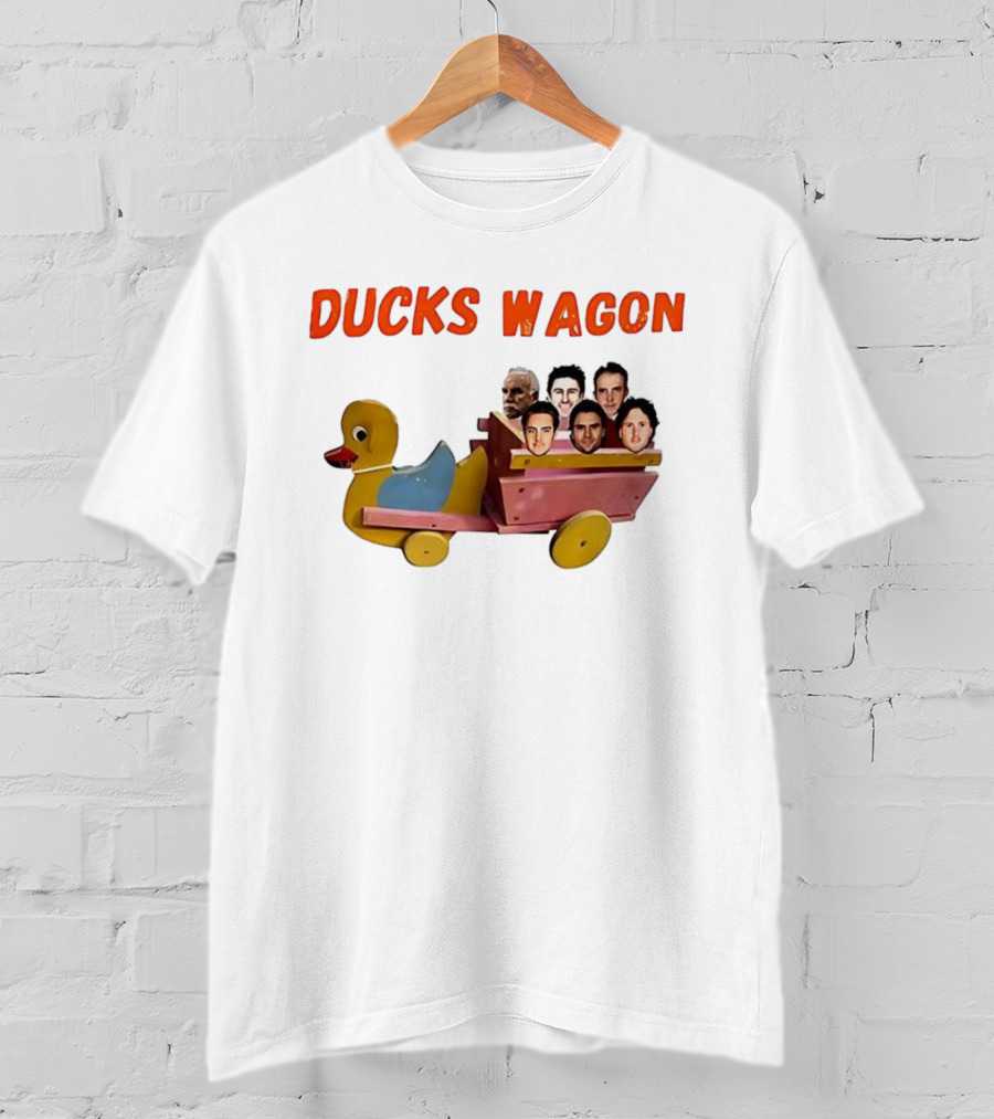 Anaheim Ducks Wagon With Faces T-Shirt