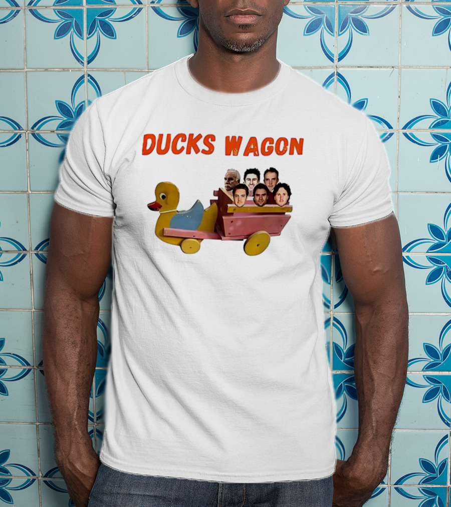 Anaheim Ducks Wagon With Faces T-Shirt