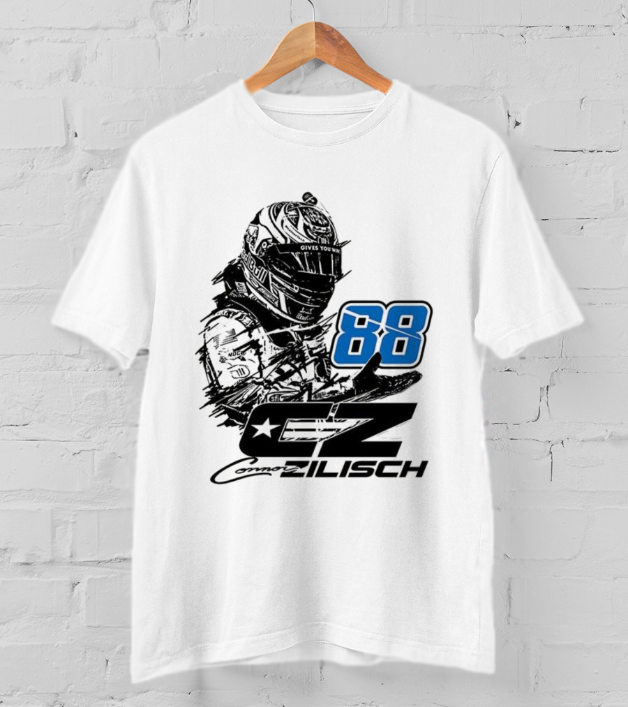 Connor Zilisch Number 88 NASCAR Racing Series T-Shirt