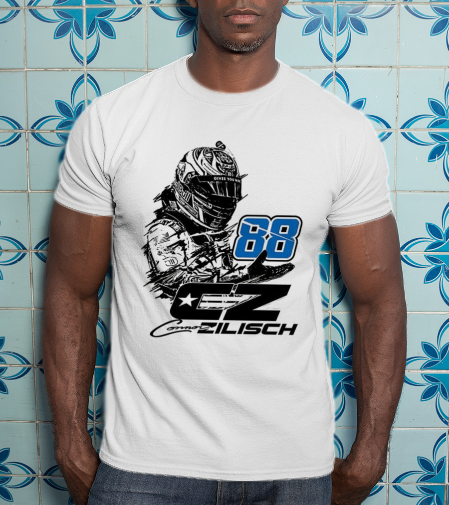 Connor Zilisch Number 88 NASCAR Racing Series T-Shirt