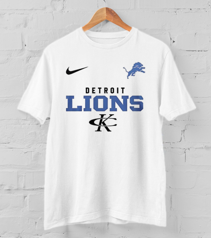 Detroit Lions Kenny Chesney No Shoes Nation 2025 Go Lions T-Shirt