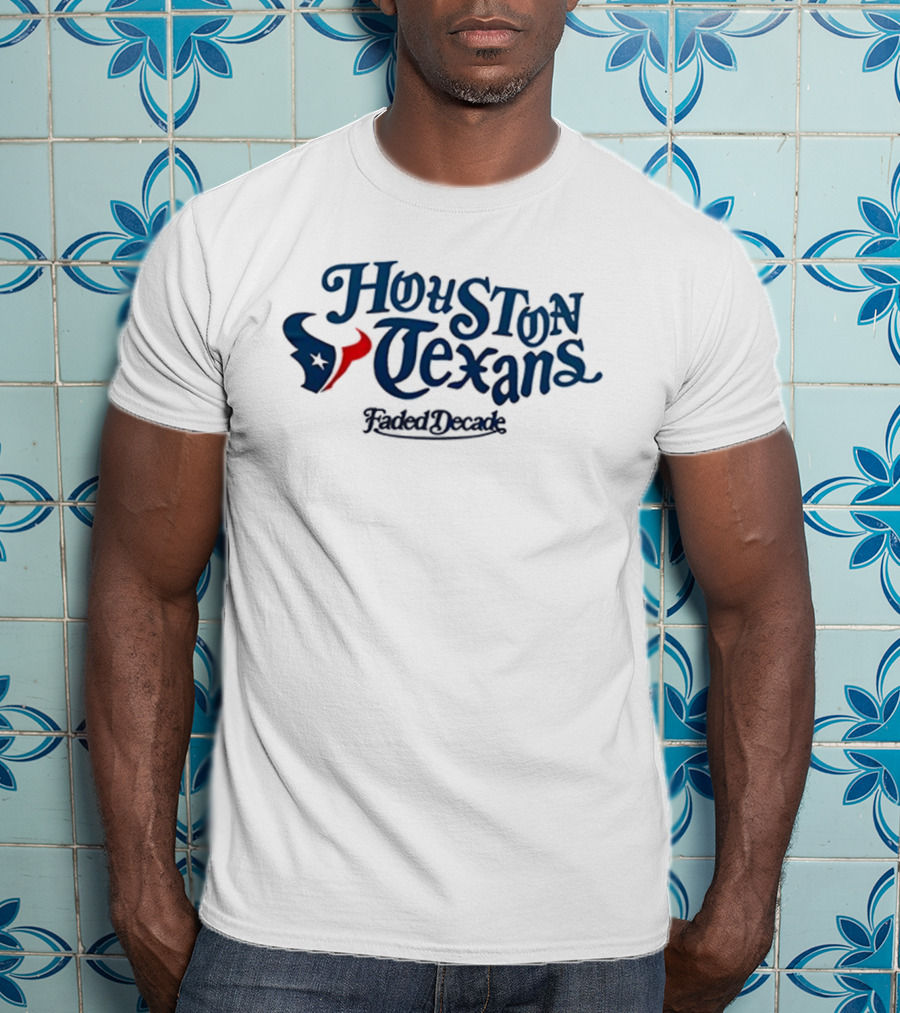 Houston Texans Faded Decade Collaboration T-Shirt