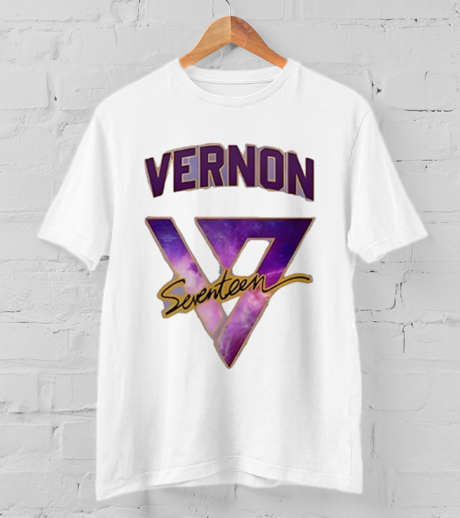 Seventeen World Tour Vernon Collaboration With Los Angeles Lakers T-Shirt