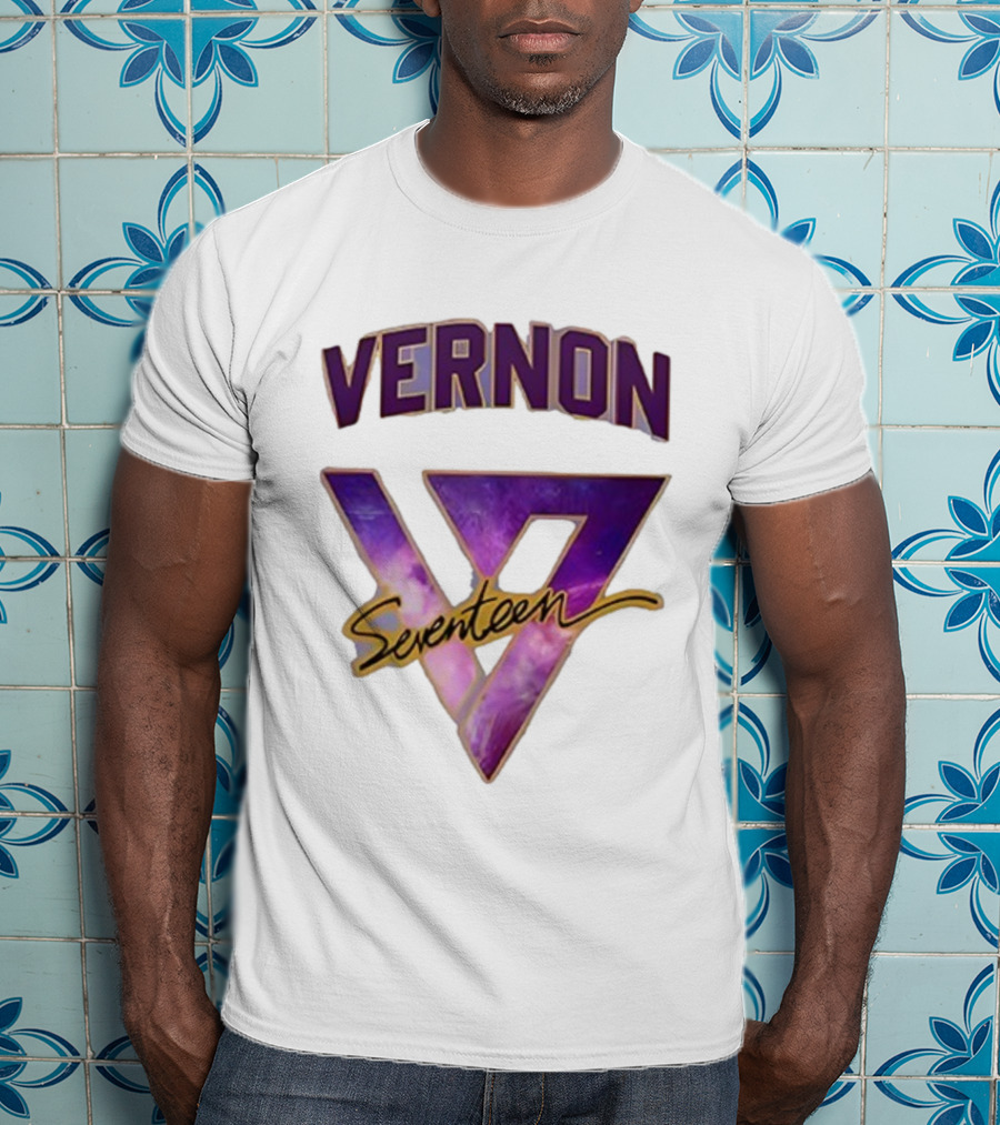 Seventeen World Tour Vernon Collaboration With Los Angeles Lakers T-Shirt