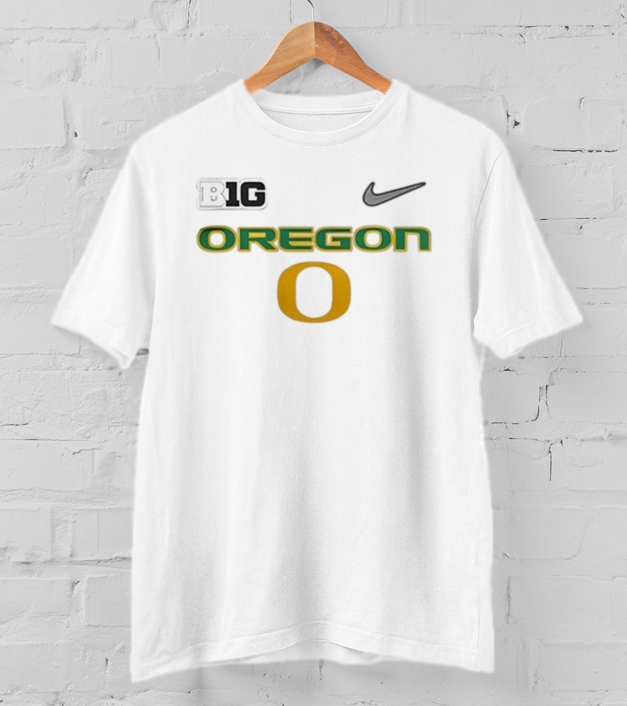 BIG 10 Nike Oregon Ducks O T-Shirt