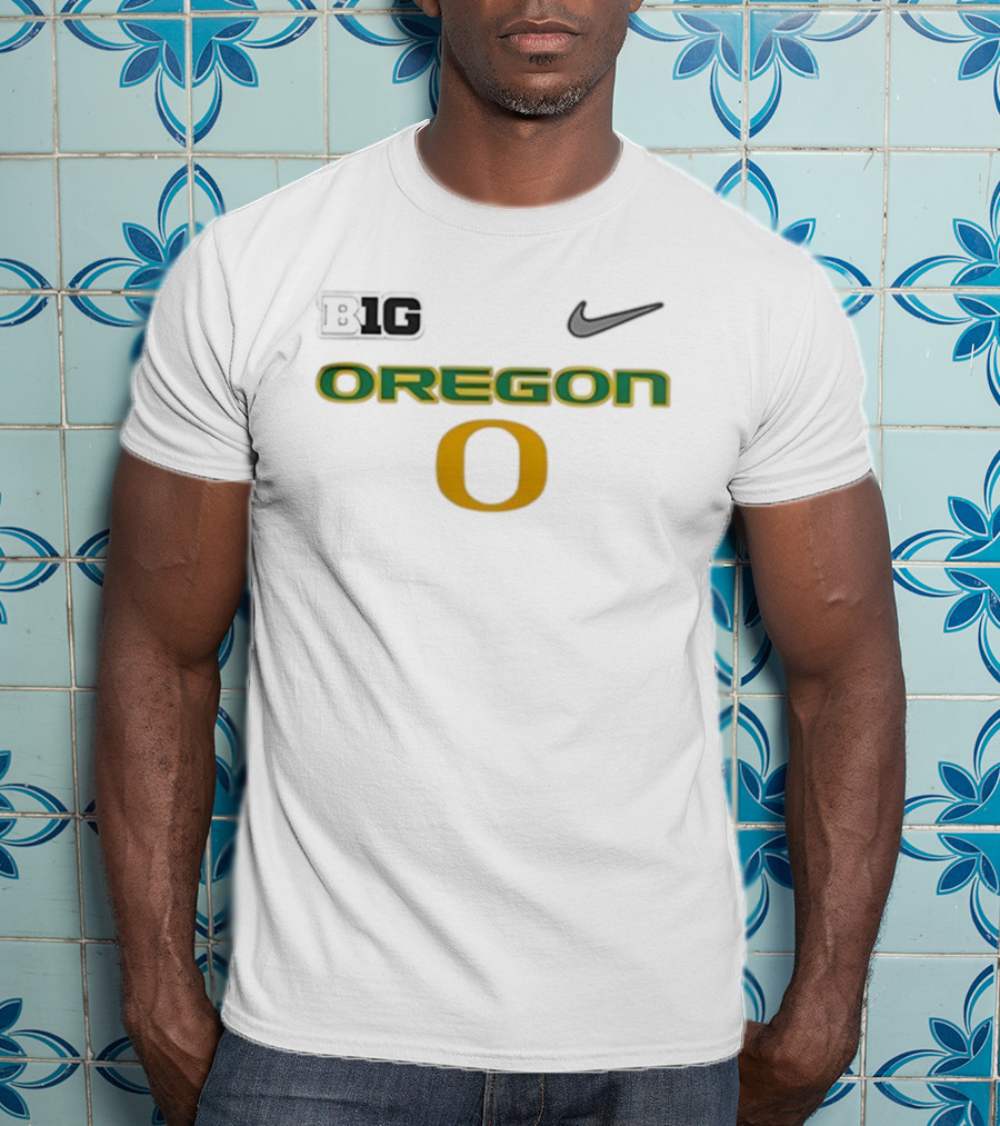 BIG 10 Nike Oregon Ducks O T-Shirt