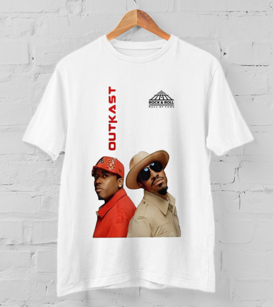 Outkast 2025 Rock & Roll Hall Of Fame Signature Outkast T-Shirt
