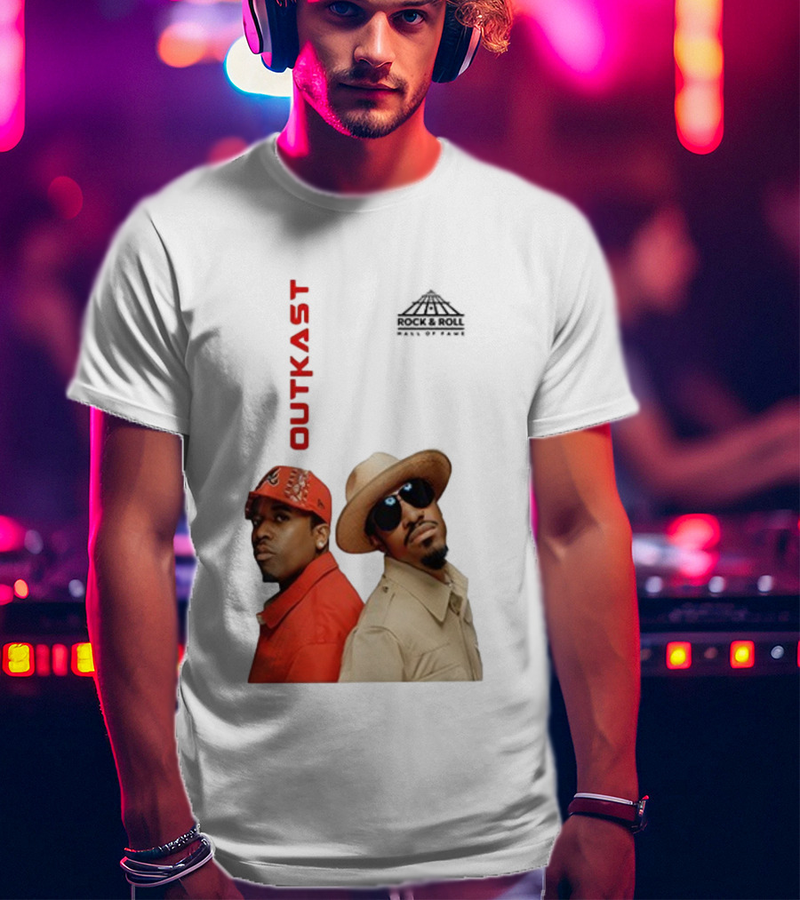 Outkast 2025 Rock & Roll Hall Of Fame Signature Outkast T-Shirt