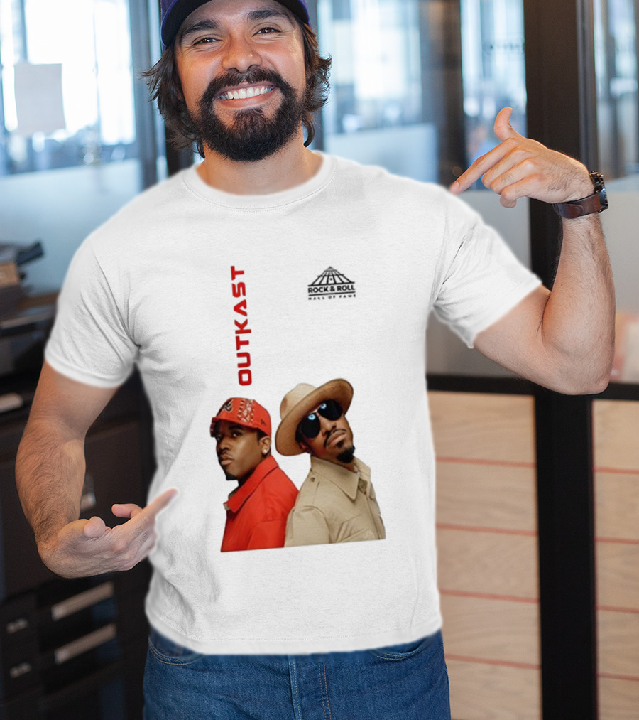 Outkast 2025 Rock & Roll Hall Of Fame Signature Outkast T-Shirt