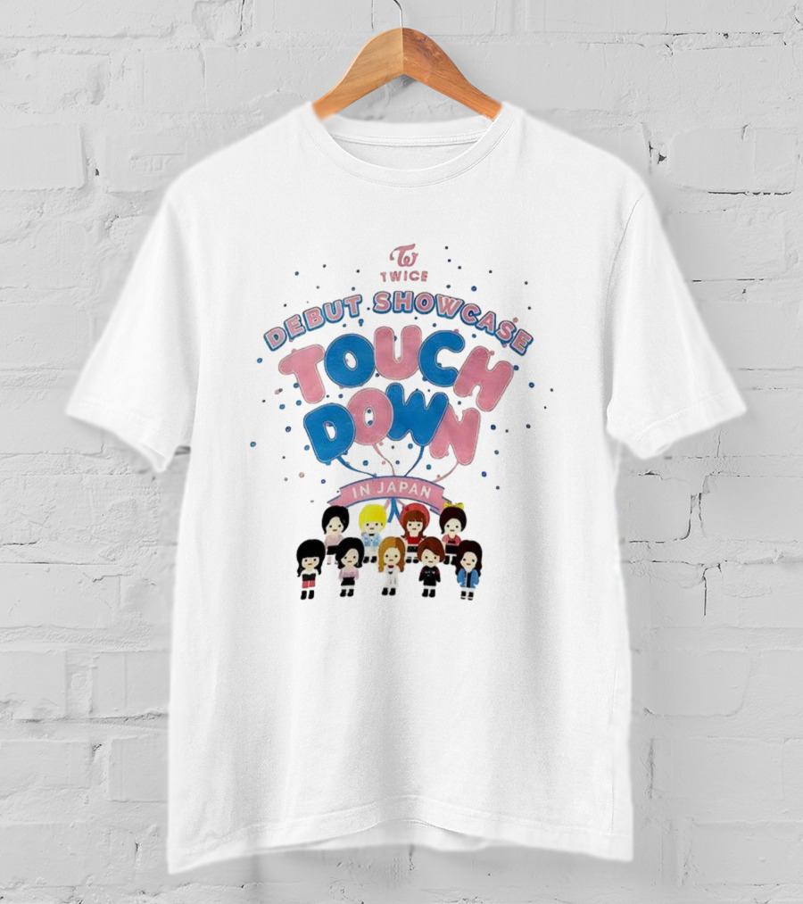 TWICE Debut Showcase Touchdown In Japan T-Shirt