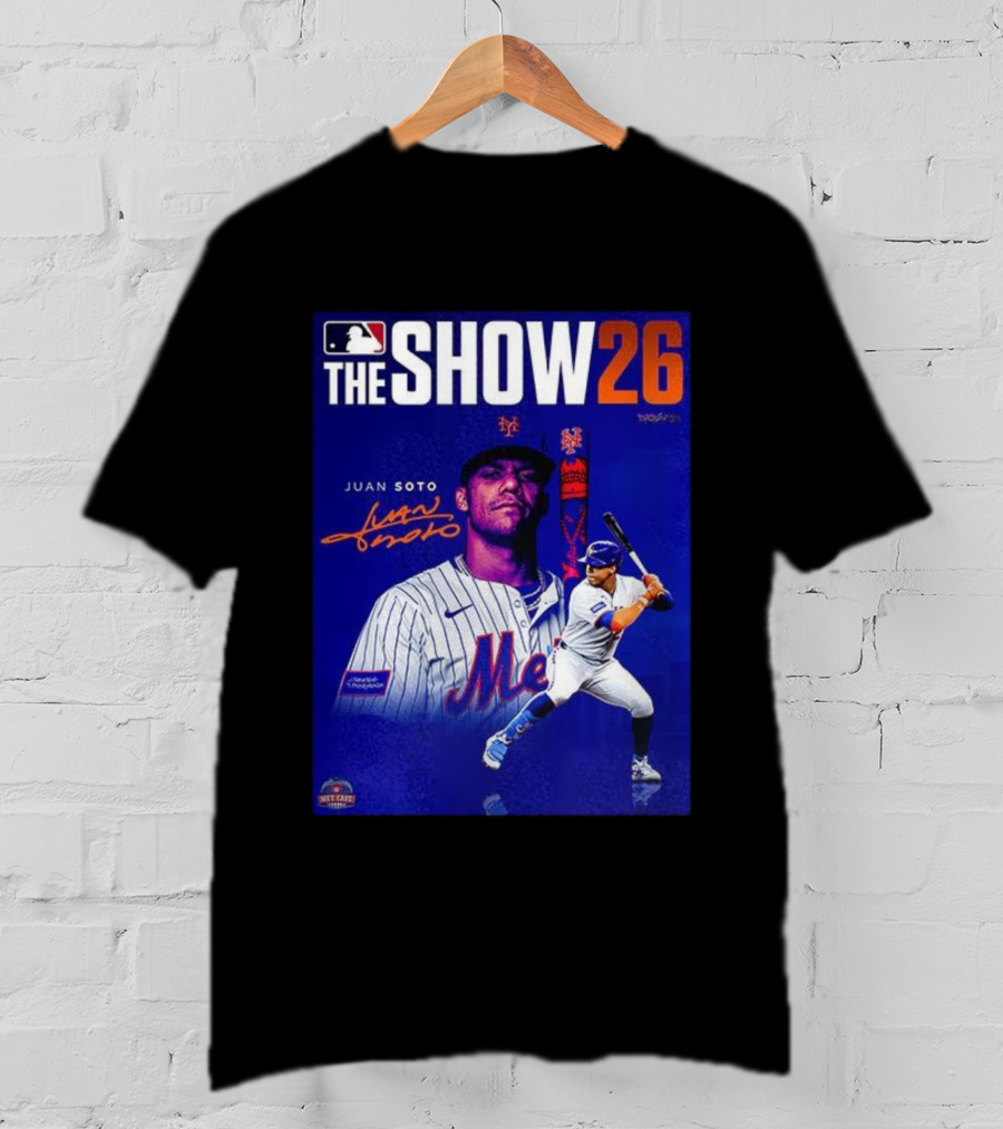 The Show 26 Juan Soto Mets Signature Edition MLB T-Shirt