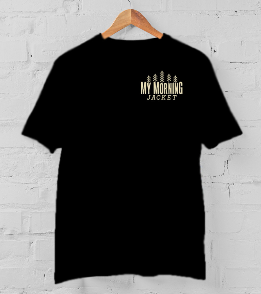 My Morning Jacket Trail Map Forest Trees T-Shirt