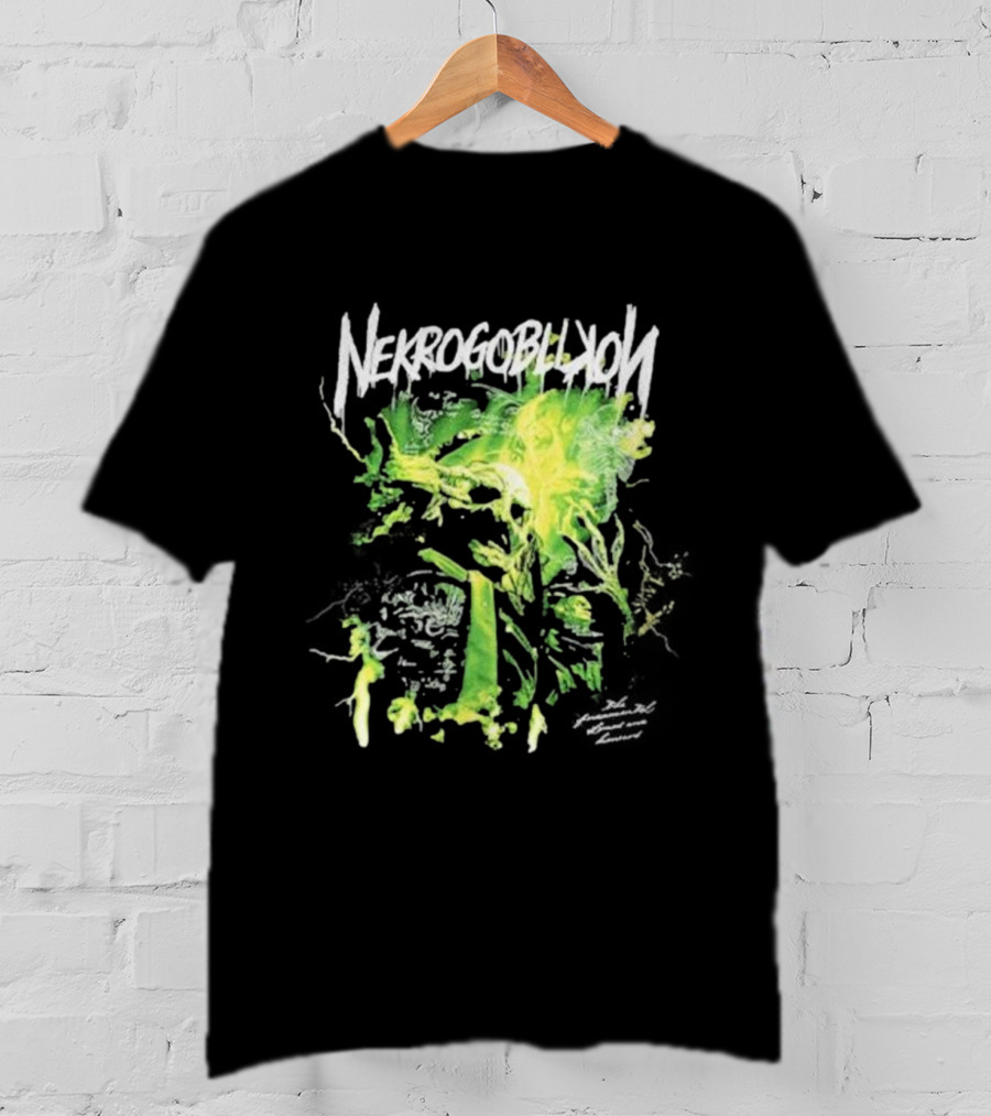 Nekrogoblikon Lightning The Fundamental Slimes And Humours Goblin Art T-Shirt