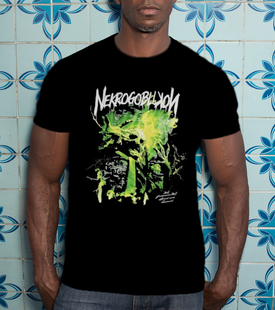 Nekrogoblikon Lightning The Fundamental Slimes And Humours Goblin Art T-Shirt