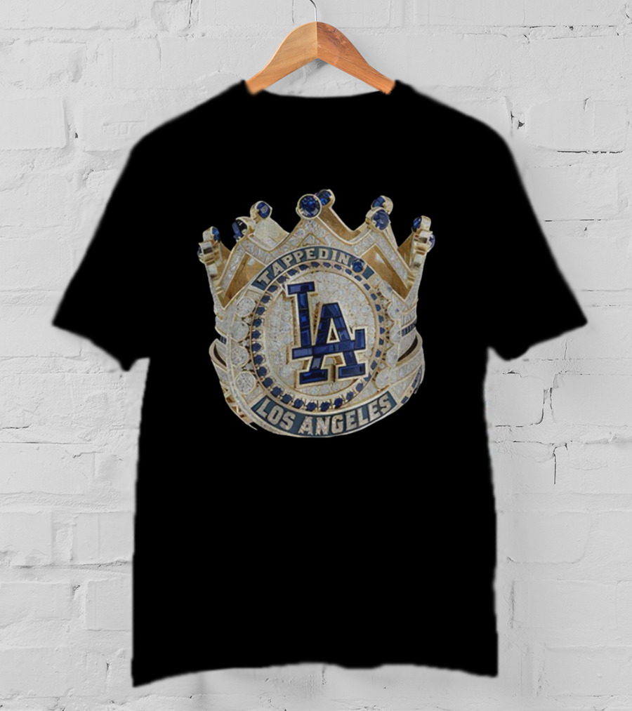 Tapped In Los Angeles Rings Royalty Dodgers MLB World Series 2025 T-Shirt