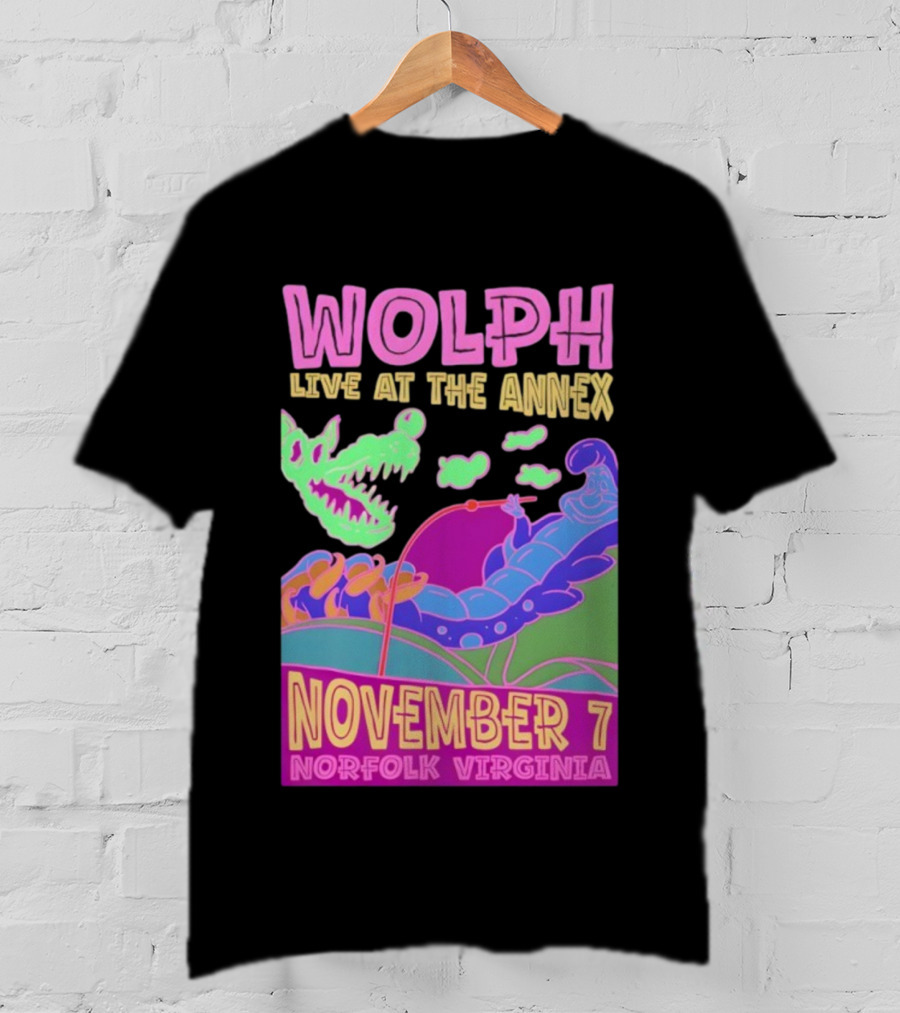 WOLPH Live At The Annex Norfolk Virginia November 7 T-Shirt