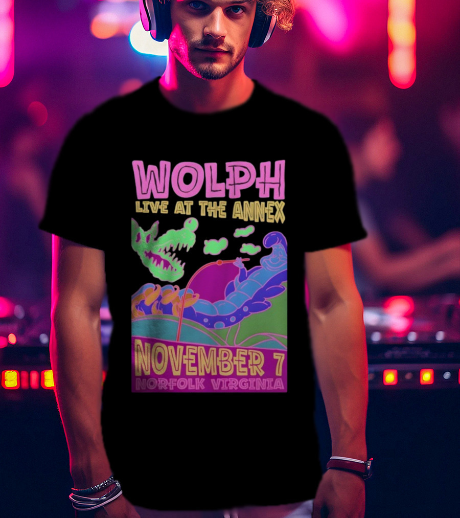 WOLPH Live At The Annex Norfolk Virginia November 7 T-Shirt