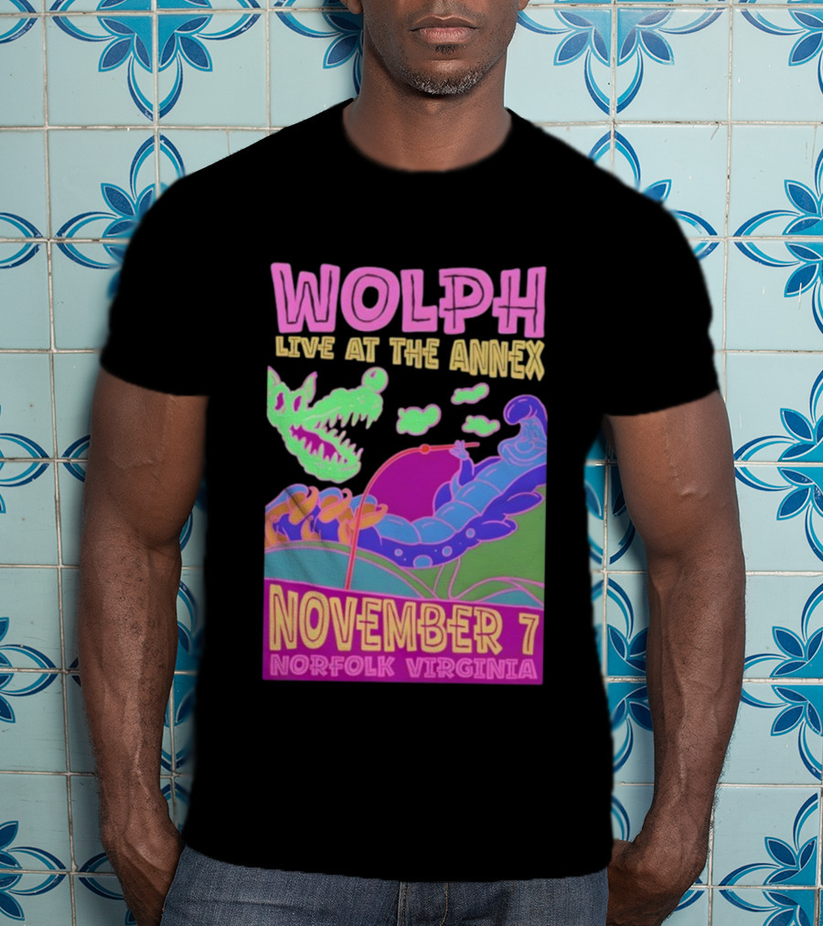WOLPH Live At The Annex Norfolk Virginia November 7 T-Shirt