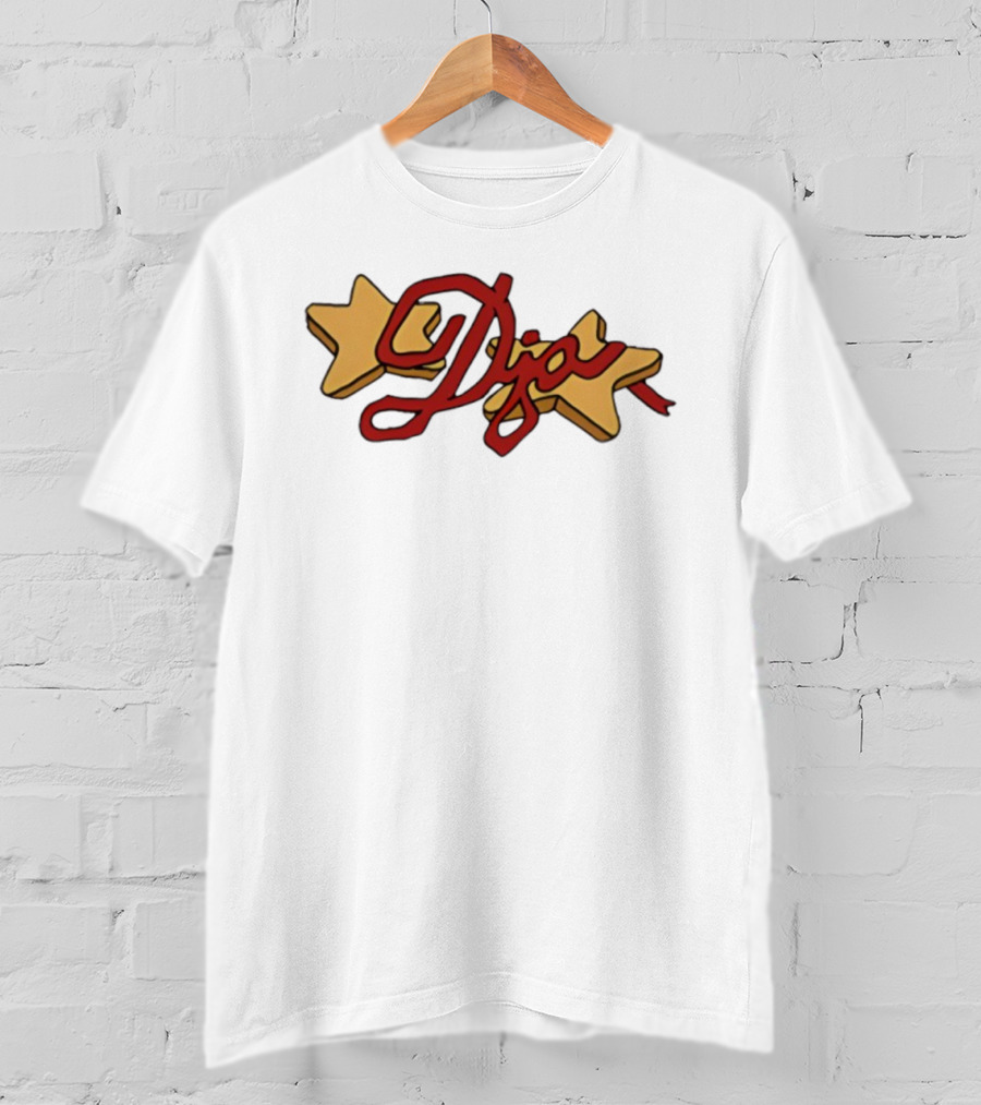 Djo Another Bite Tour 2025 Star Icons Red Letters T-Shirt