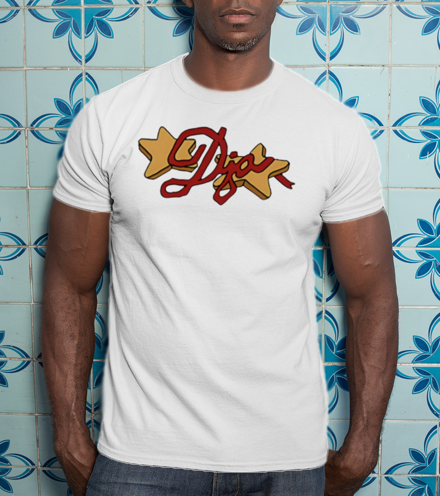 Djo Another Bite Tour 2025 Star Icons Red Letters T-Shirt