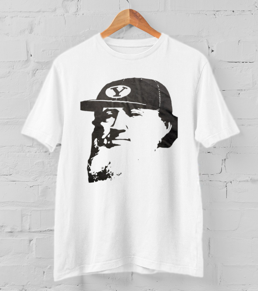 Flat Brim Brigham Young University Y Cougars Hat T-Shirt