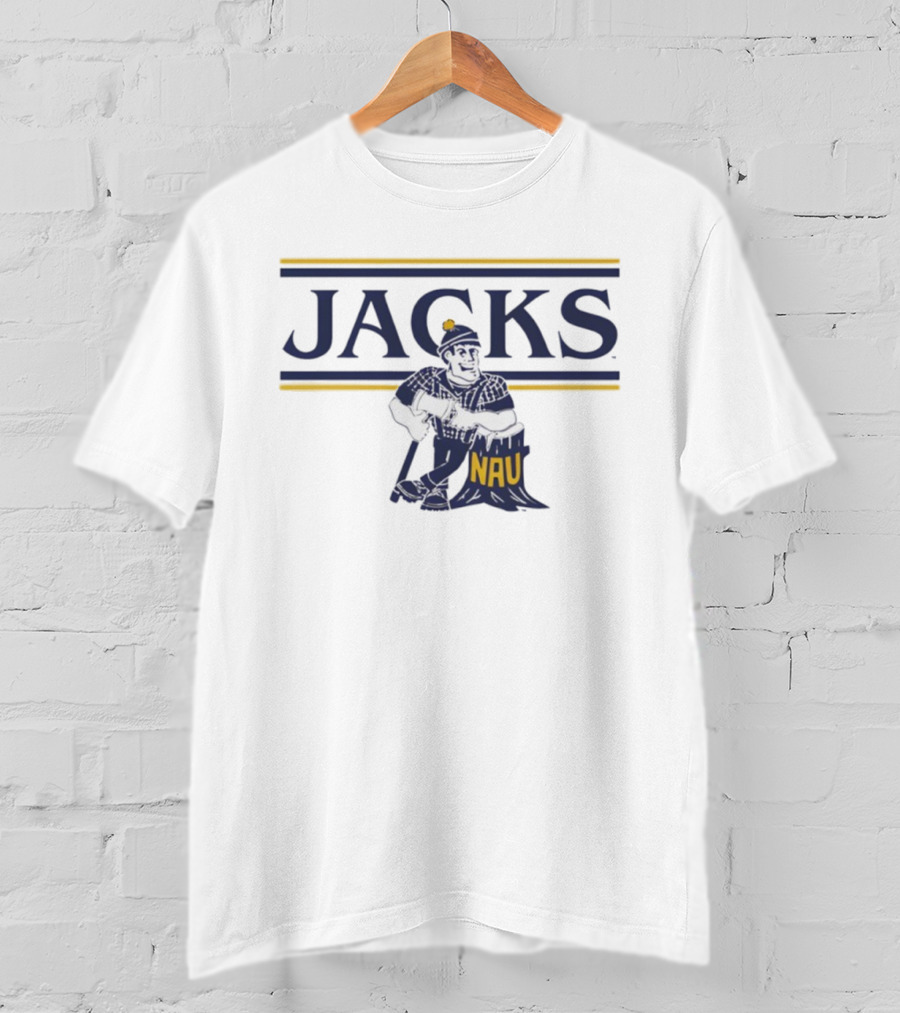 Northern Arizona Lumberjacks NAU Retro Jacks Timber Design T-Shirt