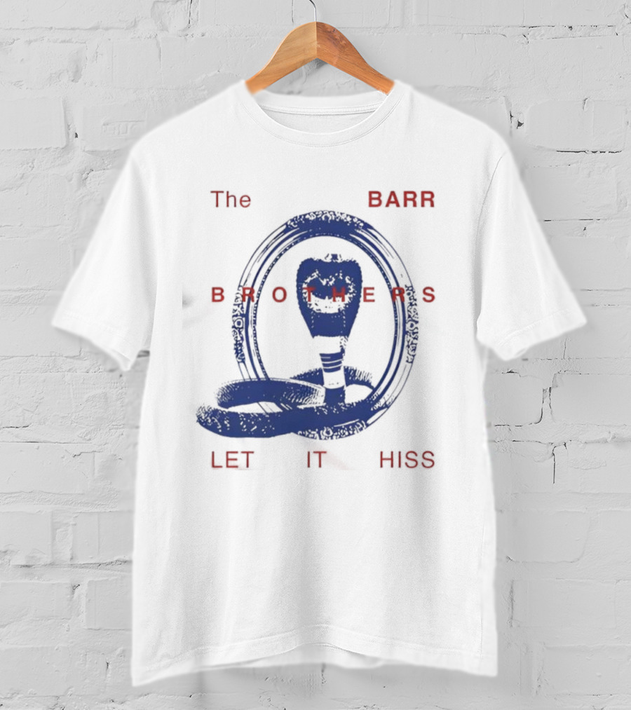 The Barr Brothers Let It Hiss 2025-2026 Tour Snake Design T-Shirt