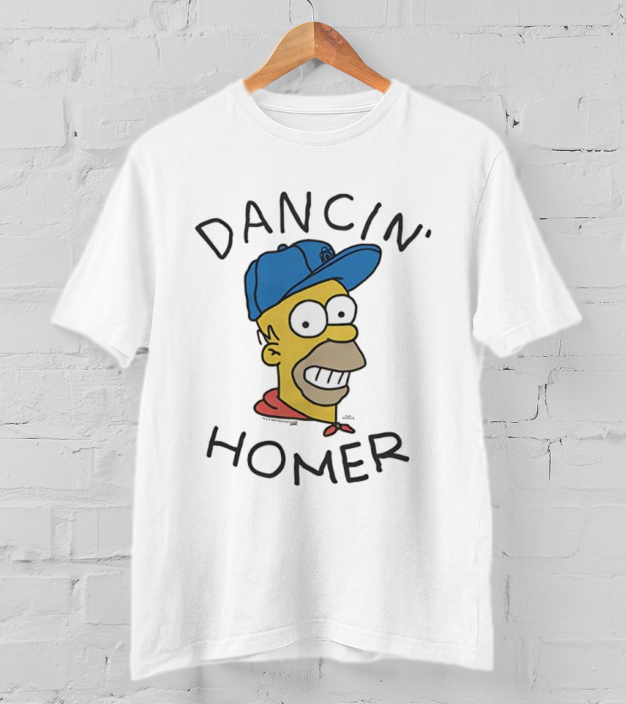 Dancin’ Homer From The Simpson Series Baseball Cap T-Shirt