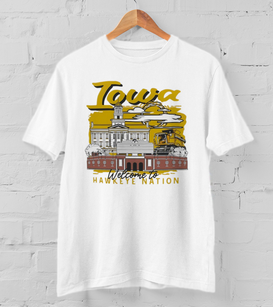 Iowa Welcome To Hawkeye Nation T-Shirt