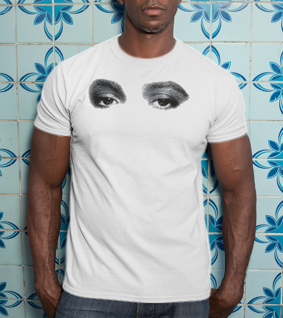 Young Miko DND Eyes Black And White Design T-Shirt