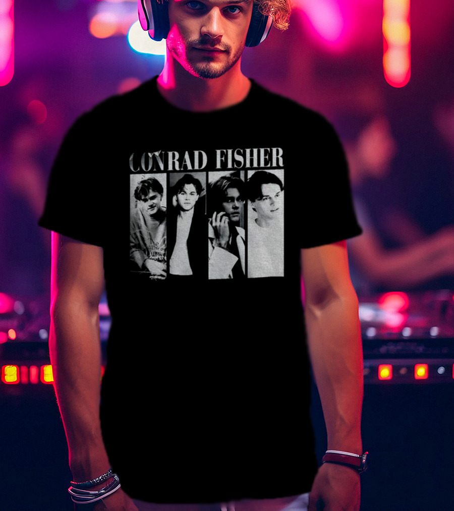 Conrad Fisher Vintage Style 90s Aesthetic T-Shirt