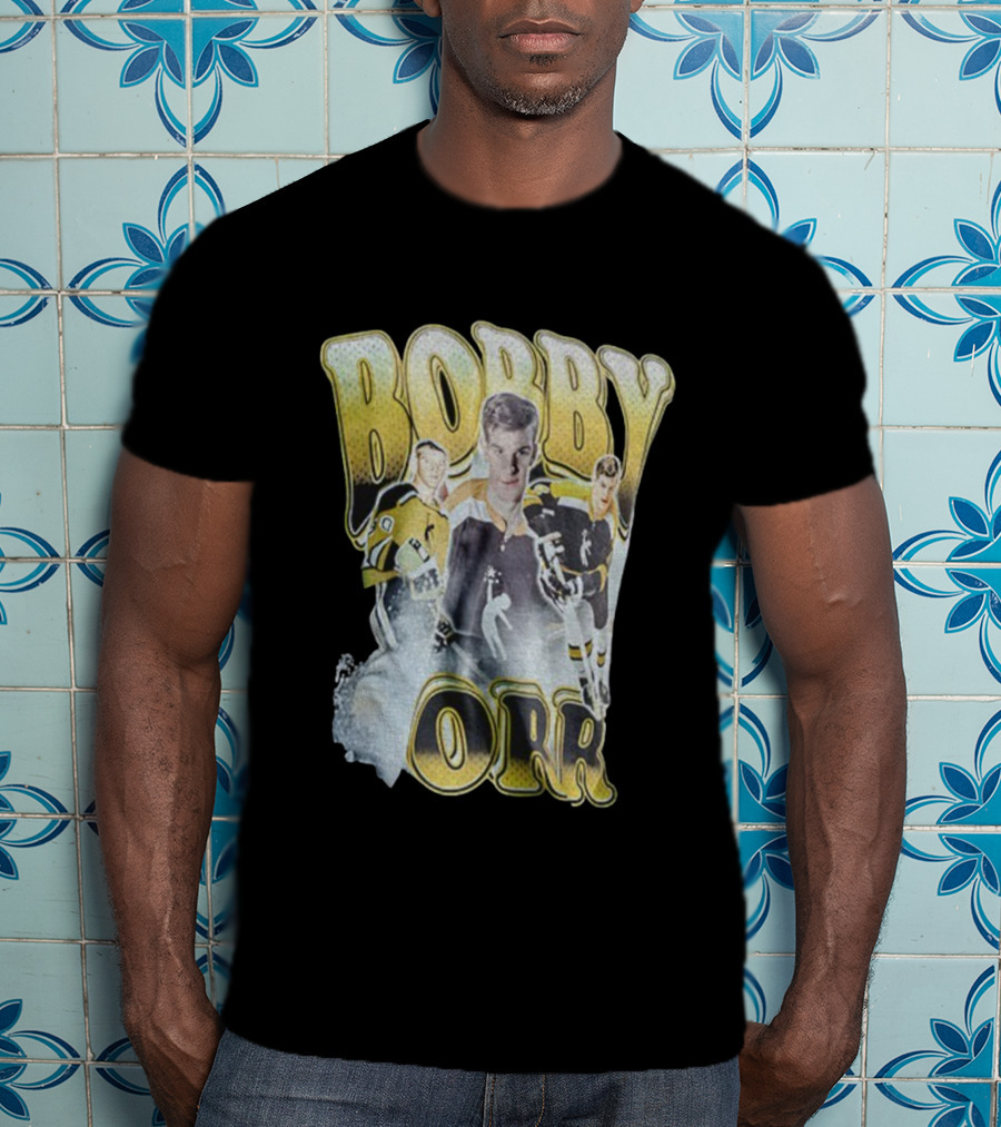 Bobby Orr Boston Bruins Hockey NHL Legends Stanley Cup Dreamathon T-Shirt