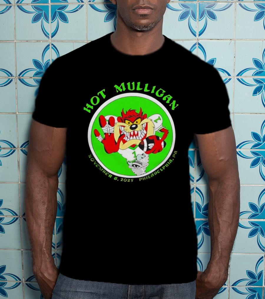 Hot Mulligan The Fillmore Philadelphia Nov 8th 2025 Looney Tunes Character T-Shirt