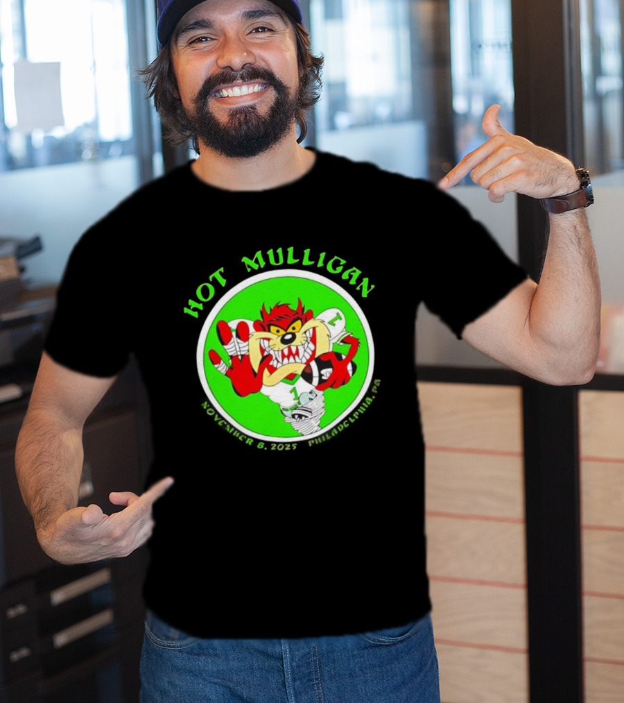 Hot Mulligan The Fillmore Philadelphia Nov 8th 2025 Looney Tunes Character T-Shirt