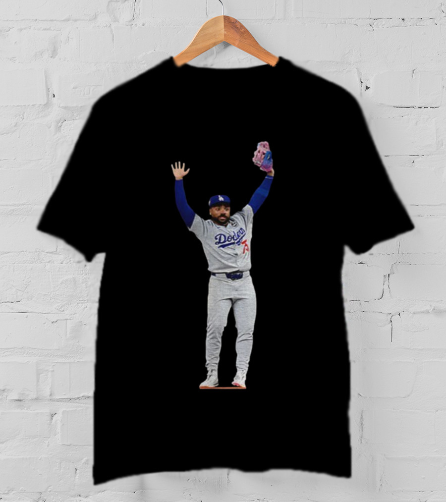 Justin Dean Meme Los Angeles Dodgers MLB Baseball Player World Series 2025 T-Shirt