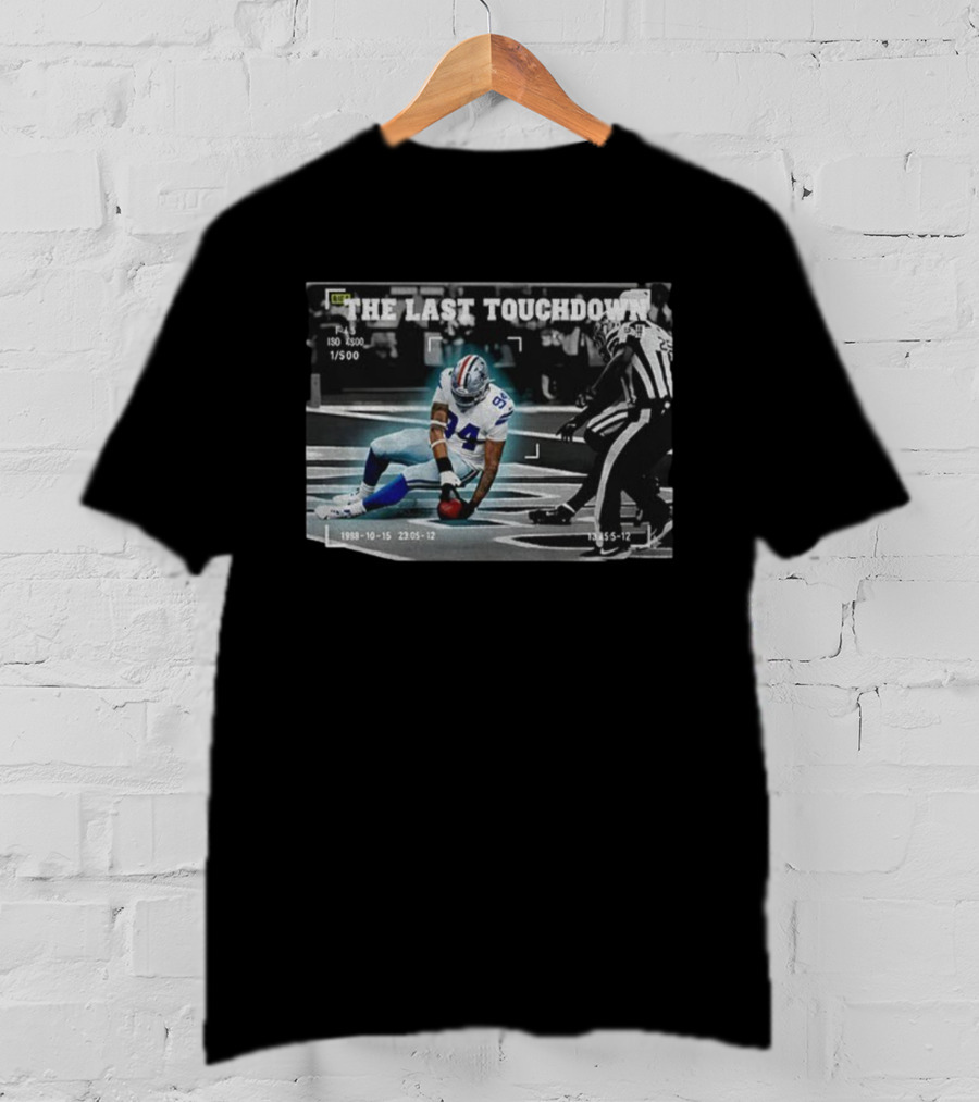 Marshawn Kneeland The Last Touchdown Football 94 Dallas Cowboys October 15 1998 T-Shirt