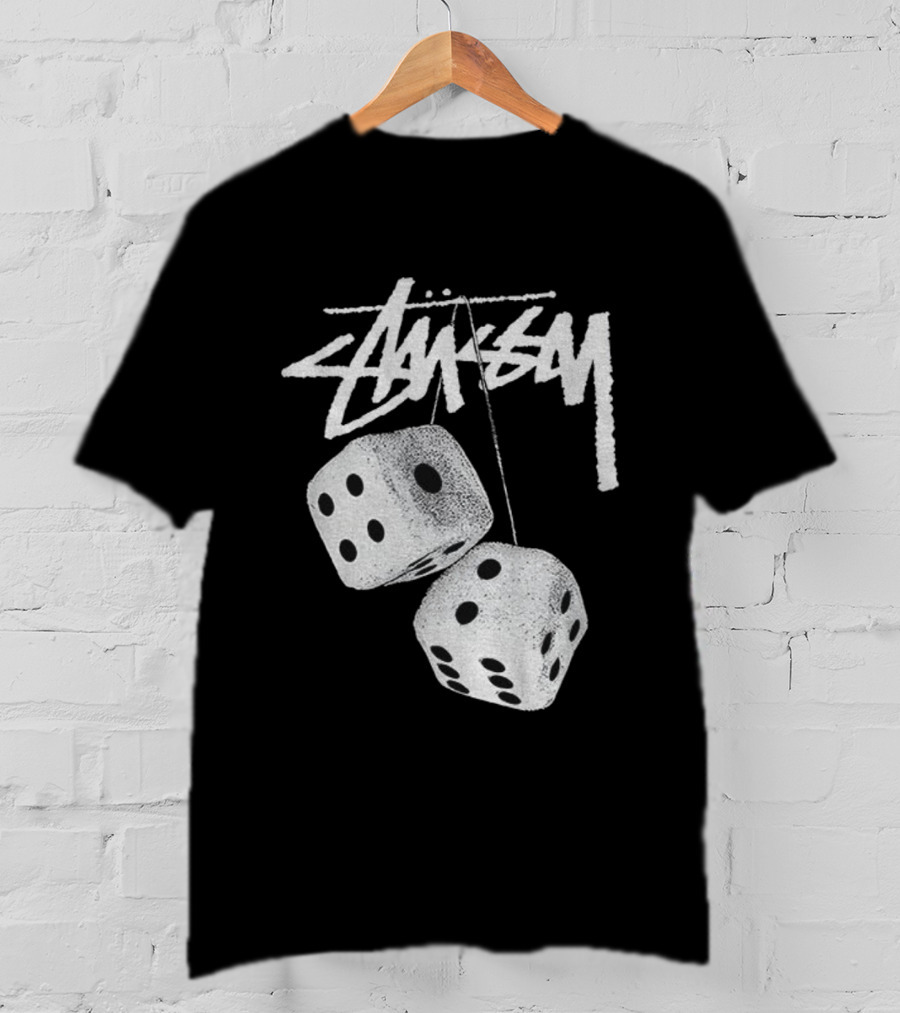 Stussy Hanging Dice Vintage Style T-Shirt