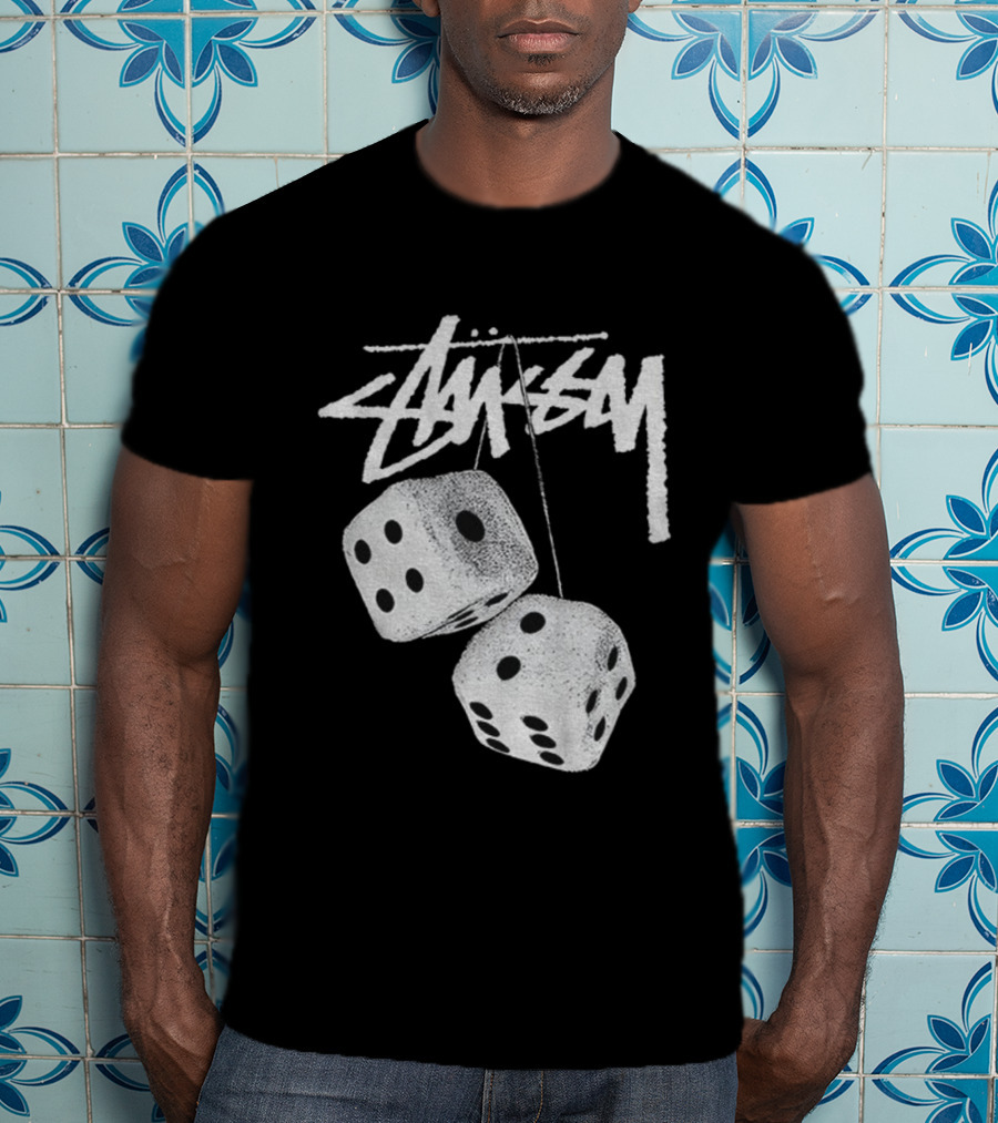 Stussy Hanging Dice Vintage Style T-Shirt