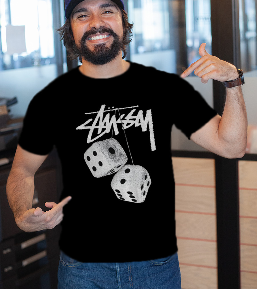 Stussy Hanging Dice Vintage Style T-Shirt
